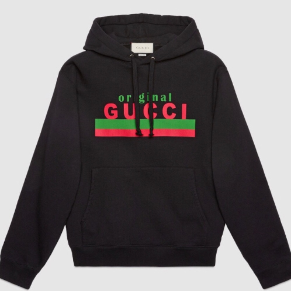 Men’s Authentic “Original Gucci” print sweatshirt